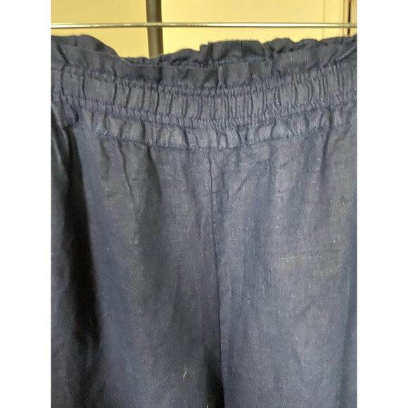 Charter Club Blue 100% Linen Pants - Size XXL (NWT) - Picture 4 of 10